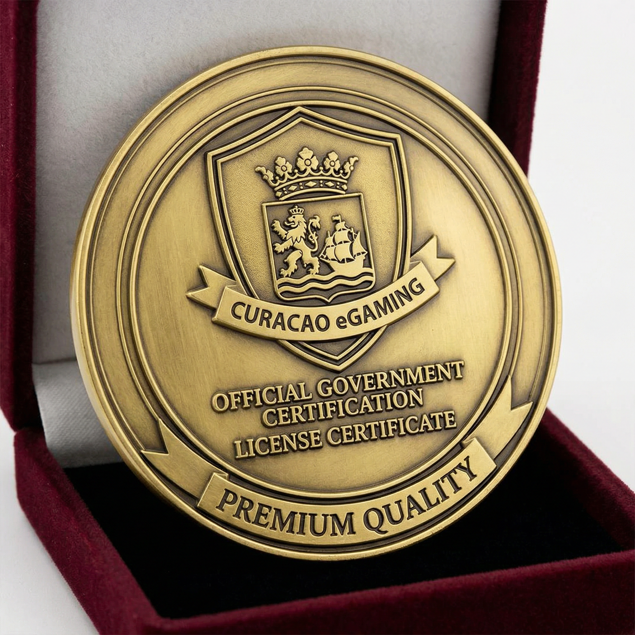 库拉索eGaming博彩牌照徽章